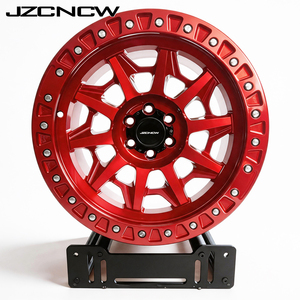 JZCNCW Custom New 6x135 6x139.7mm 4x4 17-20 Inch Beadlock Offroad Forged Wheels Rims for H2 H3 Y60 Y61 F-150 L200 <b>S10</b> - Product Image 5