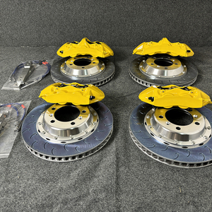 Pinza Freno HSL Giallo Brillante a 6 Pistoni con Dissipazione di Calore a Gancio di Pesce e Ventilazione per Disco Freno SEAT <span class=keywords><strong>CUPRA</strong></span> Leon Tarraco <span class=keywords><strong>CUPRA</strong></span> Ateca - Product Image 4