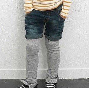 Ropa Infantil al por Mayor, Jeans para Niños con Bajo Elástico, Última Moda - Product Image 3