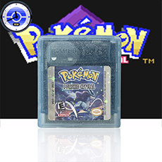 ตลับเกม USA Version POLISHED CRYSTAL RTC Flash cart Real Time Clock สำหรับเครื่องเล่นเกม GBC ภาษาอังกฤษ - Product Image 2