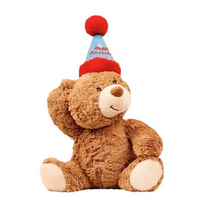 Orsacchiotto di Peluche con Cappello di <span class=keywords><strong>Compleanno</strong></span>, Morbido Giocattolo Imbottito per Bambini e Coppie, Grazioso Regalo di San Valentino con Texture Soffice - Product Image 5