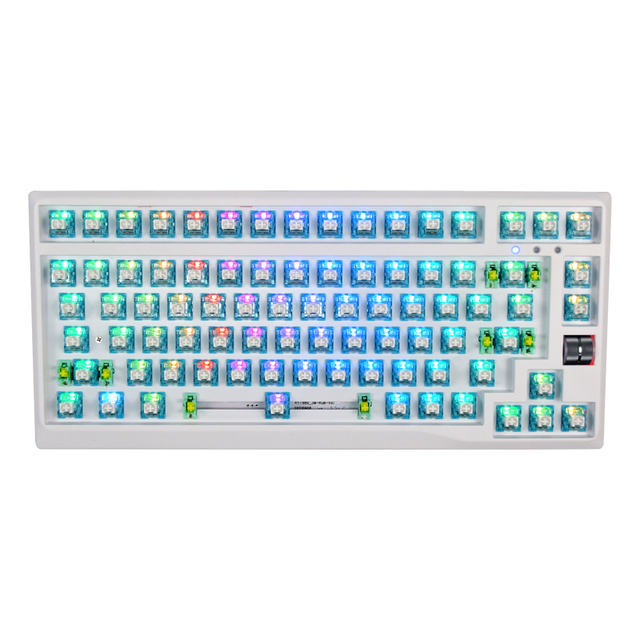 Aflion DIY Custom CNC Mini RGB USB Aluminium Mechanical Computer Keyboard Cleaning Kit Split Af82