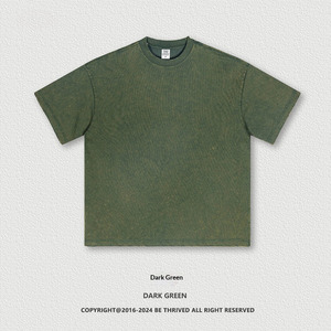 Camiseta de Manga Corta para Hombre, Nueva Colección Verano 2026, Estilo Juvenil, Lavado Usado, Antibacteriana, Fresca con Aroma a Menta - Product Image 1