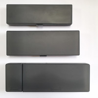 Fournitures pour enfants, trousse à crayons transparente recyclée, organisateur de stylos de bureau, artisanat artistique, étui pour Apple Pencil, boîte de rangement scolaire en plastique