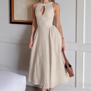 knee length dresses for ladies Women's Sweater Dress Sweater Co-Ords Sweater Set Casual Soft Pure Color Ribbed Stand Collar Knitted Long Sleeve Regular Tops Knit Outdoor Daily