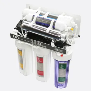 Fabricante OEM purificadores de agua 8 etapas ro sistema de agua con UV