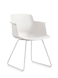 Inicio Hotel Café Silla Moderna Estructura de metal Cuero Sillas de comedor - Product Image 2