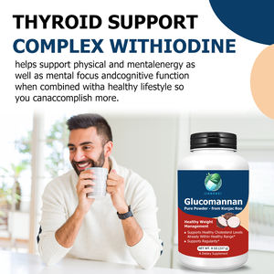 OEM ODM Glucomanano Puro Orgánico en Polvo 2000mg, Suplemento Dietético de Raíz de Konjac, Apoya la Pérdida de Peso y un Colesterol Saludable - Product Image 5