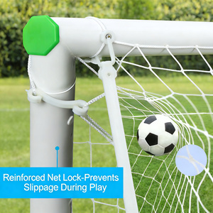Rete Portatile per <span class=keywords><strong>Porta</strong></span> <span class=keywords><strong>da</strong></span> <span class=keywords><strong>Calcio</strong></span> <span class=keywords><strong>da</strong></span> 24 Piedi per Scuole e Uso Esterno, Rete <span class=keywords><strong>da</strong></span> <span class=keywords><strong>Calcio</strong></span> Resistente e Versatile - Product Image 3