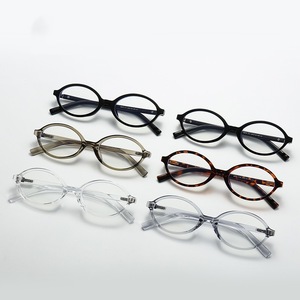 SPOCN Oval <b>Eyeglasses</b> <b>Frames</b> TR90 Lightweight Anti Blue Light Women Full Rim Solid Design - Product Image 4