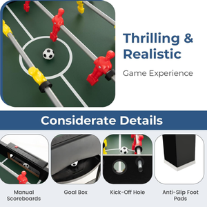 Mesa Multijuegos de Alta Calidad con Nuevo Diseño: Futbolín, Air Hockey, <span class=keywords><strong>Billar</strong></span> y Tenis de Mesa para Sala de Juegos en Casa - Product Image 4