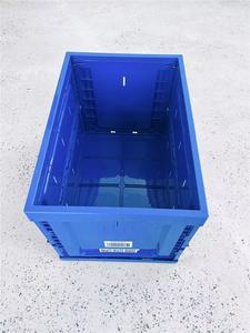 Giá rẻ Giá Chứng Khoán sẵn sàng 60x40x40 cm gấp loại rắn tái sử dụng đóng mở nhựa lưu trữ Crate Tote mà không cần nắp - Product Image 2