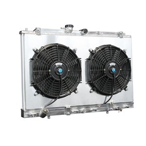 Radiador de Aluminio Completo para Sistema de Refrigeración de Automóviles con Cubierta de Ventilador para Acura CL TL 3.2L V6 3210cc -<span class=keywords><strong>ci</strong></span> 2001-2003 - Product Image 2