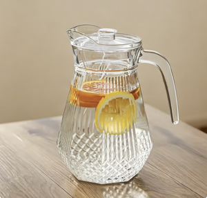 <span class=keywords><strong>En</strong></span> gros, Ensemble de pichets et de carafes <span class=keywords><strong>en</strong></span> <span class=keywords><strong>verre</strong></span> pour <span class=keywords><strong>eau</strong></span> froide et thé, avec tasses, pour la maison, les fêtes, les hôtels et les restaurants - Product Image 3