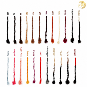 Rastas Intercurly al por Mayor 613 #   <span class=keywords><strong>Extensiones</strong></span> de Cabello Humano Brasileño Remy, Hechas a Mano, de 6 a 30 Pulgadas, Color Rubio, para Crochet y Dreads, de Fábrica - Product Image 5