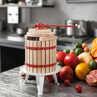 Fabrikantsterkte Houten Multifunctionele Fruit- en Groentepersmachine Spirale Kern voor Fruitverwerkingsbedrijven Eenvoudig