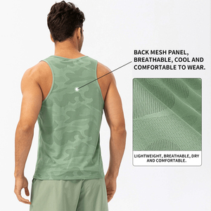 Débardeur côtelé sportif pour homme, col en V, coupe ajustée, respirant, tricoté, 100 % polyester, couleur unie, logo personnalisé, haute qualité - Product Image 2