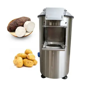 JUYOU ticari elektrikli patates soyucu patates yıkama ve soyma makinesi