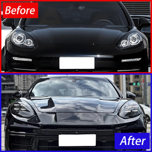 Ensemble de phares de voiture pour Porsche <span class=keywords><strong>Panamera</strong></span> 970.1 970.2 2010-2016, mise à niveau style 2024, phares LED automatiques, lentille de projecteur, accessoires - Product Image 6