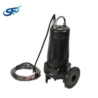 Pompe d'évacuation des eaux usées en fonte 1/2 CV avec interrupteur à flotteur pour drainage des sous-sols et salles de bain CE