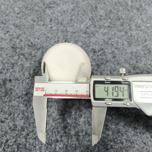 Creuset en alumine à 99 %, 150 ml, Al2O3, pour analyse en laboratoire, diamètre extérieur supérieur 68 mm x diamètre intérieur inférieur 42 mm x hauteur 78 mm x épaisseur 3,8 mm - Product Image 6