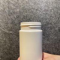 RTCO Vente en gros de contenants en plastique HDPE 6oz/8oz/10oz avec bouchon à vis, pot pour capsules d'huile de poisson, pilules, compléments alimentaires, vitamines B/C/D/E