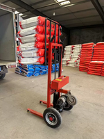 Apilador Eléctrico de Palets Totalmente Eléctrico con Carga de 300 kg para Manipulación en Construcción, Carretilla Eléctrica Tiger Autopropulsada con Elevación Automática para Almacenamiento