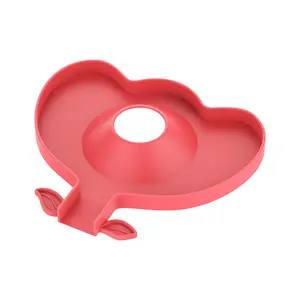 Vendita calda Silicone cucina rubinetto Mat lavello scarico Splash Pad a forma di fiore bagno Splash Guard scarico Mat