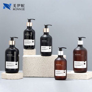 Minnie <b>Shampoo</b> And Body Wash Dispenser Bottle 300ml 500ml With Pump Head For Daily Care Products - Product Image 2