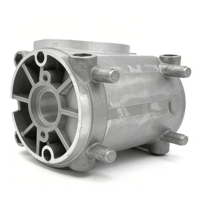 Boîtier de pompe en alliage d'aluminium A380 ADC12 moulé sous pression, surface polie pour usage industriel - Service de pièces de pompe personnalisées