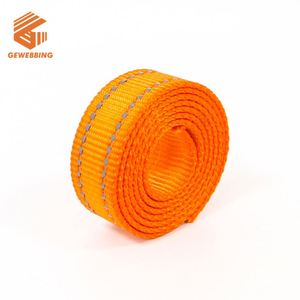 โรงงานผลิตสายรัดแบบแถบพร้อมแถบสะท้อนแสงไนลอนสองเส้น สายรัดสะท้อนแสงทอแข็งแรงเพื่อความปลอดภัยสำหรับปลอกคอสุนัข - Product Image 5