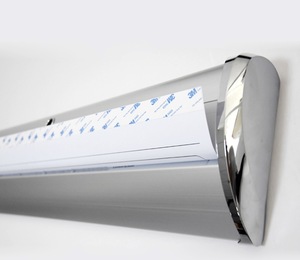 Kakemono Enrollable Impermeable, <span class=keywords><strong>Banner</strong></span> Retráctil con Impresión Digital, Aleación de Aluminio, Portátil, Ajustable, Ligero, Sin Herramientas - Product Image 3