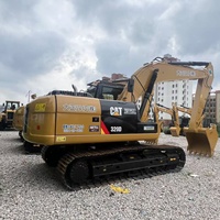 Excavatrices sur chenilles hydrauliques Caterpillar Cat320D d'occasion, originales du Japon, de haute qualité, à prix abordable, à vendre