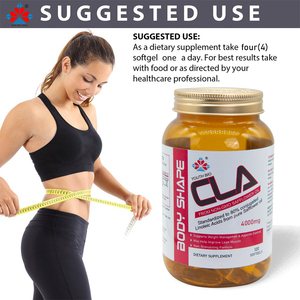 Natuurlijke Antioxidanten CLA Linolzuur Softgel Capsules - Gewichtsverlies 4 Softgels per Dag 120 Capsules Fles Voedingsmiddelkwaliteit Supplement - Product Image 4