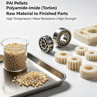 Granulés PAI (Polyamide-imide) Torlon, matière première, plastique technique résistant aux hautes températures