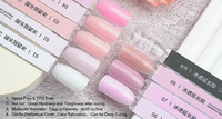YDC 15ml Gel Constructeur Non Chauffant Couleurs Pailletées Rose Nude Sans HEMA Sans Brûlure Auto-Lissant Gel Dur Constructeur en Pot