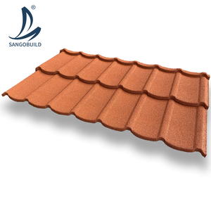 Materiales de Decoración para Techos, Tejas Metálicas con Recubrimiento de Piedra Estilo <span class=keywords><strong>Tudor</strong></span> Clásico para Casas - Product Image 1