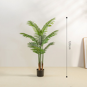 Planta de hoja verde Greenery Home Hotel Plantas artificiales grandes Palmera <span class=keywords><strong>artificial</strong></span> para decoración de interiores - Product Image 5