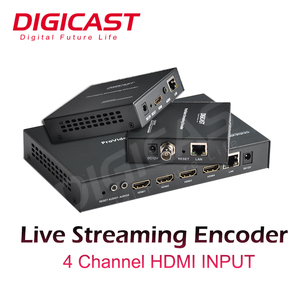 IPTV 4 Canaux entrée HDMI Encodeur IPTV Tête De Réseau H.264 HD IP Encodeur pour IPTV <span class=keywords><strong>Streaming</strong></span> Encodeur - Product Image 5