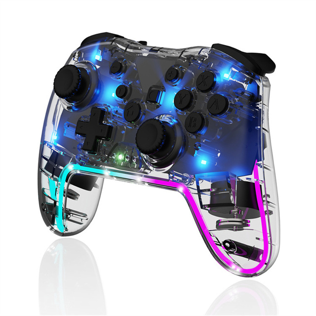 YLW OEM Switch Wireless Gamepad Game Controller for Switch Game Console With LED Light