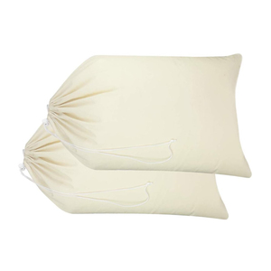 ถุงผ้าฝ้ายออร์แกนิกแบบมีเชือกผูกสำหรับเก็บอาหาร สมุนไพร และใช้ในครัว - Product Image 2