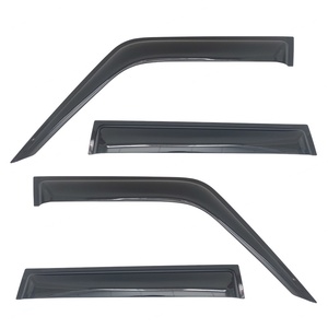 Déflecteur de vent pour vitres de voiture TOYOTA LAND CRUISER LC71 75 76 77 78 FJ79 – Pare-pluie et pare-soleil latéral pour portière, protection contre les intempéries - Product Image 1