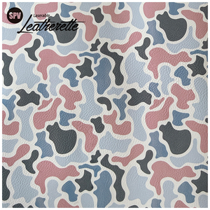 Feuilles de similicuir camouflage gravables au laser, en PU, avec motif camouflage de chasse au canard sans couture, pour carnets et étuis à boissons - Product Image 5
