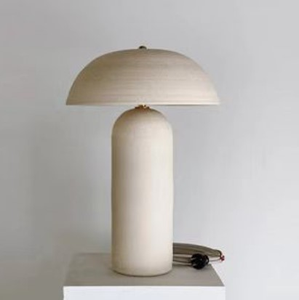 Đèn trang trí nhà sang trọng Đèn bàn trang trí phong cách châu Âu Đèn <span class=keywords><strong>LED</strong></span> trang trí có họa tiết tinh tế Đèn gốm để bàn cạnh giường ngủ - Product Image 3