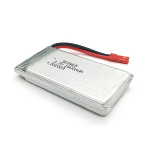 ミニRCドローンクワッドコプター用25C高定格3.7V 1800mAh 6.6Wh Lipoバッテリー