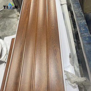 Madera <span class=keywords><strong>Pvc</strong></span> Satin Techo Razo Sky Sheets Laminado <span class=keywords><strong>Pvc</strong></span> Tablet 8Mm Paneles de techo 25Cm 595M - Product Image 2