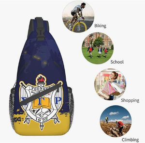 Kustom kualitas tinggi SGR Sigma Gamma Rho sorormet Yunani huruf tas Tote grosir untuk berkemah luar ruangan perjalanan tas Promosi - Product Image 2