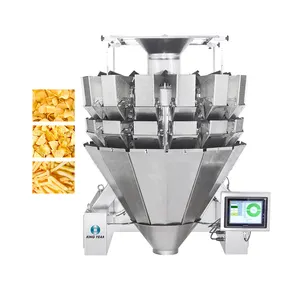 14 automatic heads double door multihead weigher weighing machine manufacturer in CHINA