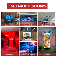 Écran LED intérieur HD GOB, affichage vidéo LED couleur 4K, mur vidéo LED P1.2 P1.5 P1.8 P2.5 pour centre commercial, aéroport, salle de réunion, concert