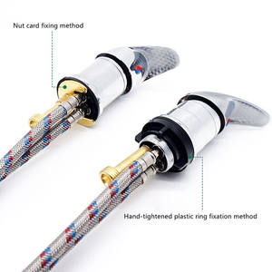 Usine Shampooing lit robinet salon de beauté salon de coiffure salon de coiffure eau chaude et froide mitigeur accessoires mitigeur poinçon - Product Image 5